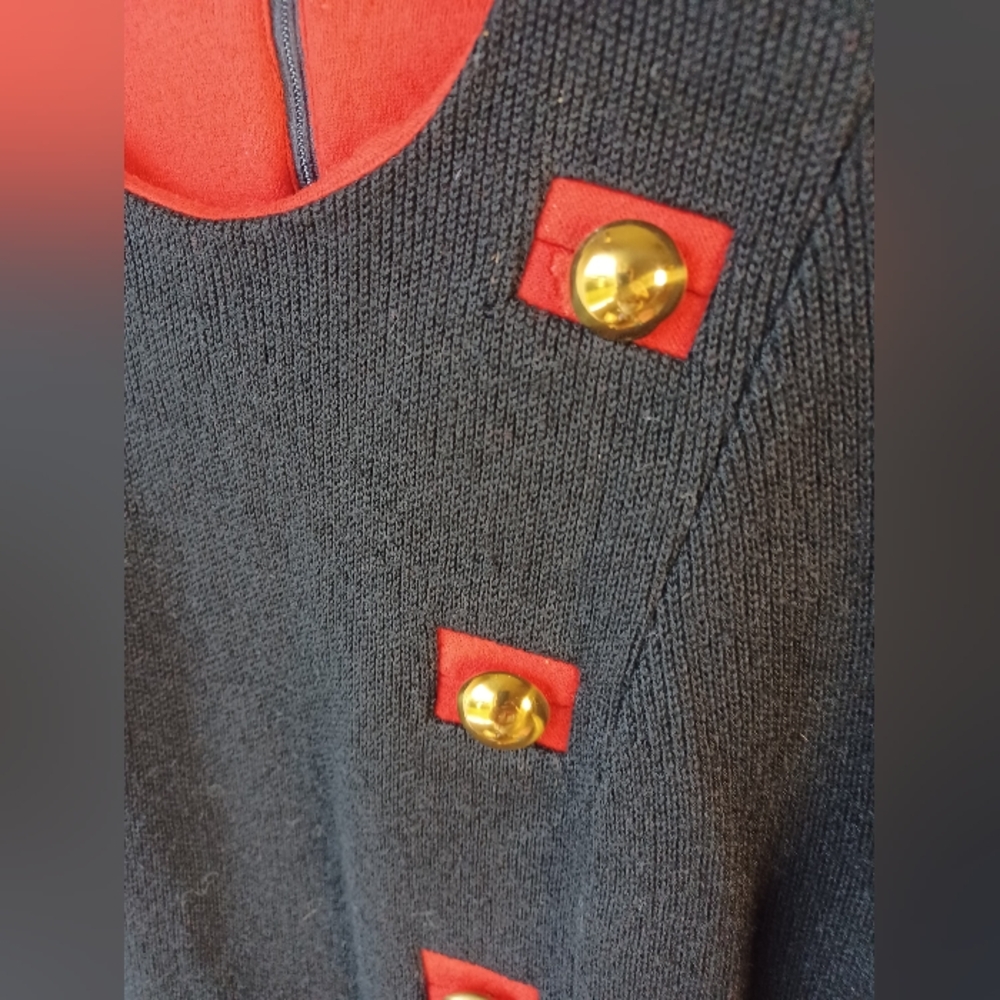 Vintage L'aiglon Mod Sweater Dress - image 2
